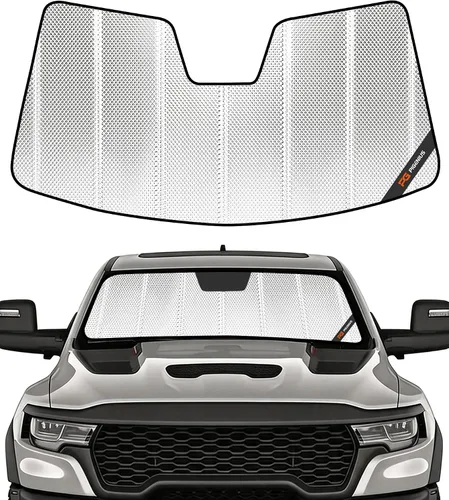 Vista 16 de Parasol de parabrisas Pigenius para Dodge Ram 2500/3500 2003-2009 - Protección