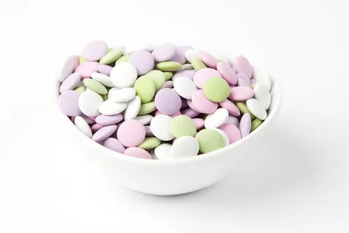 Vista 3 de Bayside Candy Mini lentejas de menta y chocolate pastel (1 libra)