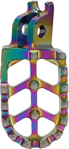 Vista 4 de JFG RACING Estriberas para Moto de Cross Estriberas de Motocicleta Pedales de Apoyo CNC Para CRF150R 07-23 CRF250R 04-23 CRF450R 02-23 CRF250L 12-21