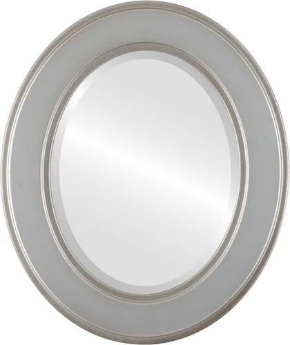 Vista 18 de ovalandroundmirrors. com Oval Espejo biselado en un estilo Montreal champaña Oro marco