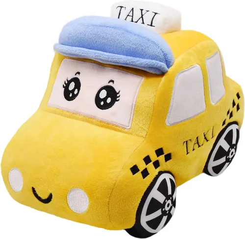 Vista 12 de Juguete de Carro de Ambulancia de Peluche Suave Camión Blanco Súper Lindo Peluche Excelentes Regalos para Niños o Fiesta de Cumpleaños 10.6 Pulgadas
