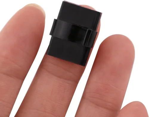 Vista 8 de Clips para Cables Autoadhesivos 3M Organizador de Cables, Sujetador de Alambre Abrazadera de Gestión Adhesiva para Escritorio Coche Cámara de Negro