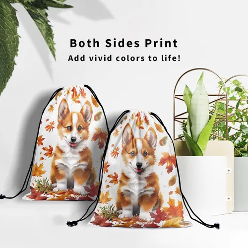 Vista 105 de Bolsa de agarre de gimnasia de piel de animal, bolsa de gimnasia con cordón ajustable, bolsa de cuerda para fauna silvestre, Mariposas Galaxy