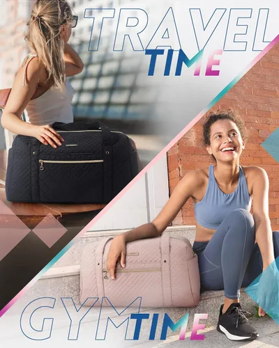 Vista 6 de BAGSMART bolsa de aseo con bolsa de viaje, Bagsmart Neceser con bolsa de viaje