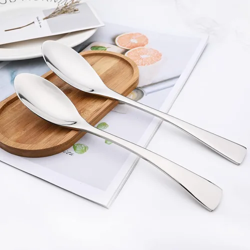 Vista 6 de Juego de cubiertos de 24 piezas, espejo de acero inoxidable 18/10, servicio de vajilla de lujo para 4, cuchillo de carne, postre, accesorios