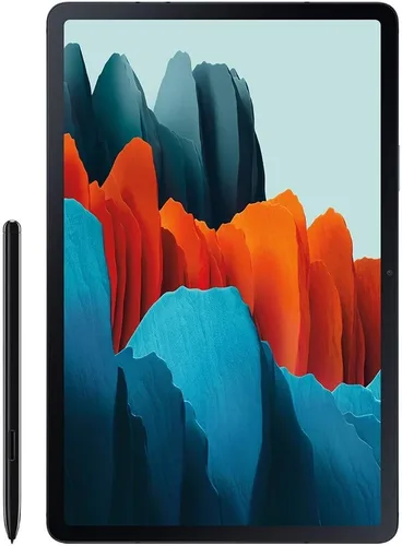 Vista 2 de SAMSUNG Galaxy Tab S7+ Wi-Fi, negro místico, 128 GB (SM-T970NZKAXAR) (renovado)