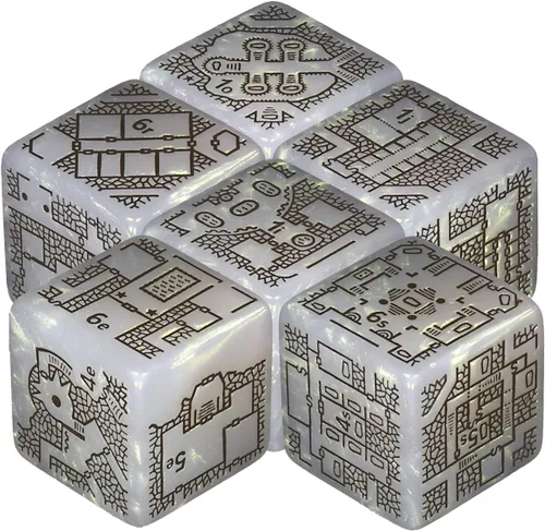 Vista 2 de Juego de dados DungeonMorph Trailblazer (color)