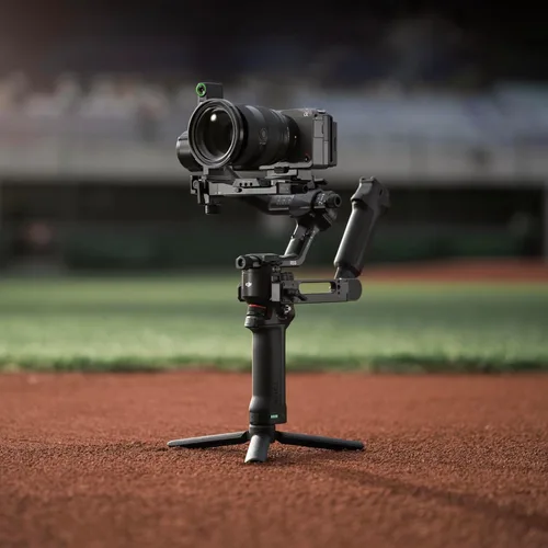 Vista 10 de DJI RS 5 Combo, estabilizador cardán para cámara, Canon/Sony/Nikon/Fujifilm