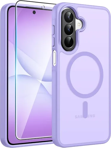 Vista 77 de FNTCASE - Funda para iPhone 16 Pro: magnética, mate, translúcida, de grado militar, protectora contra caídas, resistente, fina, duradera y a prueba