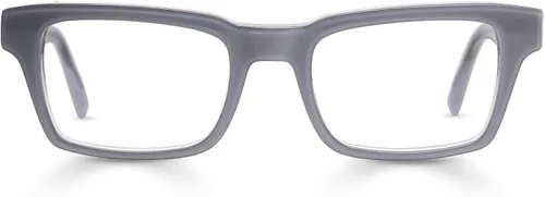 Vista 8 de eyebobs Fare n Square Wide Traditional and Blue Light Reading Glasses Tortuga de cristal y tigre
