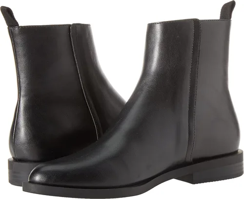 Vista 6 de Tienda Essentials Botines planos con cremallera exterior para mujer