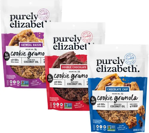 Vista 8 de Purely Elizabeth granola de galleta con chispas de chocolate 11 OZ