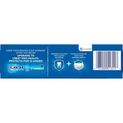 Vista 2 de Crest Pasta de dientes con protección contra cavidades, pasta regular, 4.2 onzas