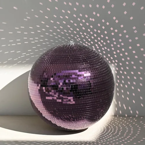 Vista 34 de Yescom Juego de 8 bolas de discoteca de 7/12/16/20/24 pulgadas, bolas de espejo surtidas, decoración de vidrio para colgar para fiestas de los años