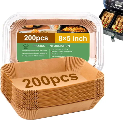 Vista 10 de Forros pequeños para freidora de aire Cosori 2.1qt