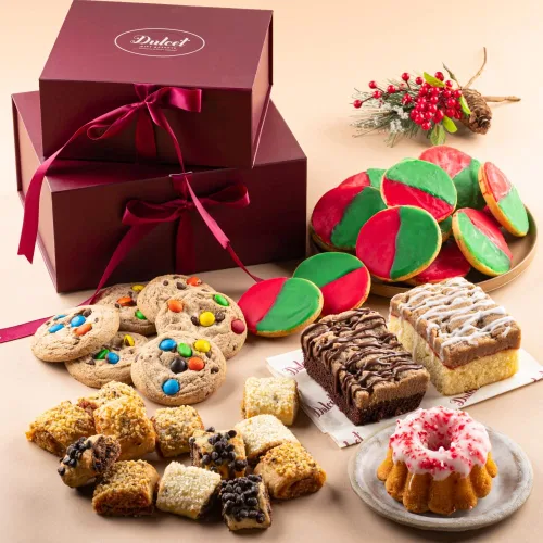 Vista 9 de Caja de regalo de cumpleaños, regalos de comida de cumpleaños, cestas de regalo de chocolate gourmet para mujeres, mamá, papá, él, ella