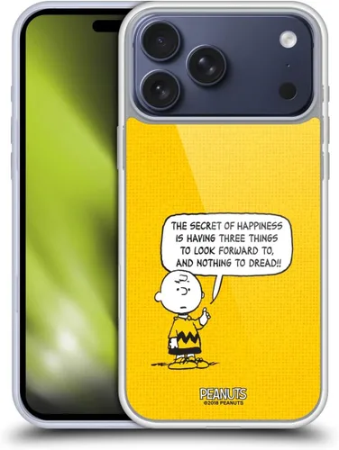 Vista 147 de Head Case Designs Funda de gel suave con licencia oficial de Peanuts Autumn Charlie Brown compatible con Apple iPhone 7 Plus/iPhone 8 Plus