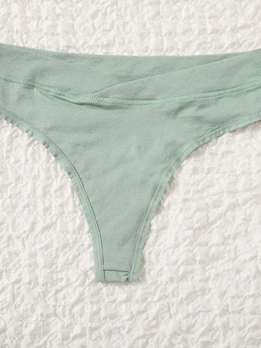 Vista 4 de Verdusa Ropa interior de maternidad sin costuras para mujer, paquete de 5