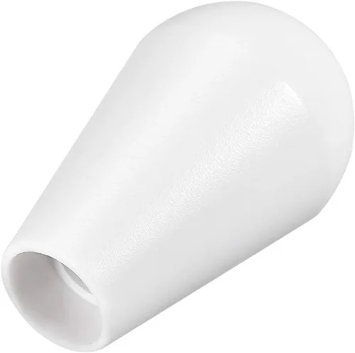 Vista 3 de uxcell Ellipse - Juego de arcade diseño ovalado 2 unidades color blanco
