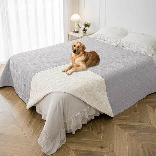 Vista 12 de Manta impermeable para perro, 30 x 30 pulgadas, fundas de sofá para mascotas pequeñas para sofá, silla, cama, protector de muebles de perros