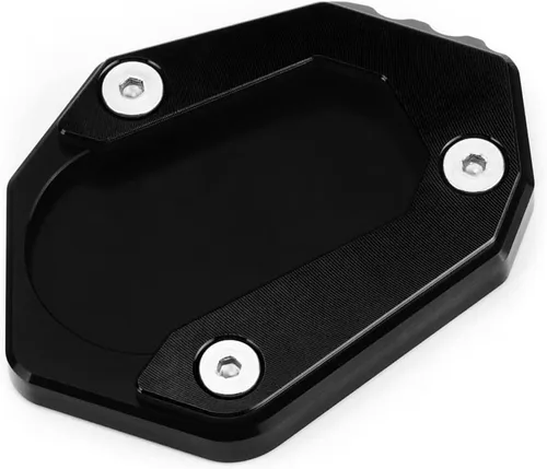 Vista 3 de Para BMW F750GS F850GS 2018-2023 F850GS Adventure 2019-2022 Motocycle CNC Aluminio Kickstand Side Stand Ampliación Pad F750 850 GS F850 GSA Negro