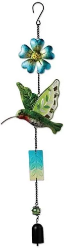 Vista 4 de Sunset Vista Designs Atrapasoles de mariposa de metal y vidrio, morado