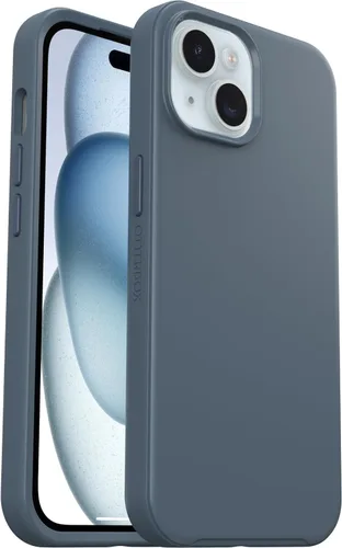 Vista 24 de OtterBox Funda Serie Symmetry+ para iPhone 16e, iPhone 15, iPhone 14 y iPhone 13 (SOLAMENTE), Se Acopla a MagSafe, Ultra-Elegante, Bordes Elevados