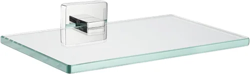 Vista 21 de JQK Estante de baño de vidrio dorado, vidrio templado para almacenamiento en la ducha de 8 por 5 pulgadas, acero inoxidable 304 dorado cepillado