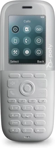 Vista 2 de Poly - Teléfono IP Rove 40 DECT - Auricular inalámbrico resistente y antimicrobiano DECT - Tecnología Microban - Conexión a un auricular mediante