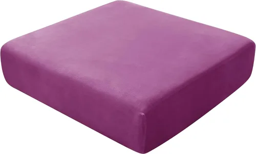 Vista 20 de CONRUSER Funda de cojín elástica de terciopelo suave, funda de cojín de felpa de terciopelo suave, fundas de sofá, protector de muebles con parte