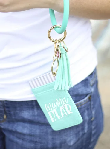 Vista 2 de Cute Keychain Wallets for Women - Gifts for Mother's Day, Birthday Present