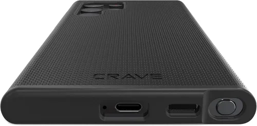 Vista 7 de Crave Dual Guard - Carcasa para Samsung Galaxy S22 Ultra, color negro