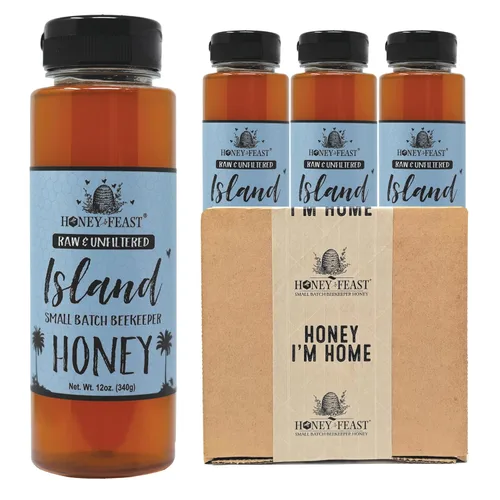 Vista 28 de Honey Feast Flower Powered Allergy Blend 10 veces miel, 12 onzas