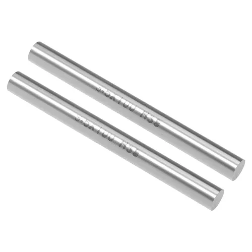 Vista 23 de uxcell 2 piezas varillas de metal redondas de acero, 2 mm x 200 mm de acero de alta velocidad (HSS) barra de torno herramienta, para eje engranaje