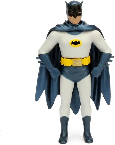 Vista 6 de Serie de televisión clásica Jada Toys 98259 1966, batimóvil con Batman y Robin, muñecos 1/24 escala de molde