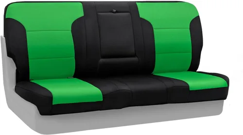 Vista 15 de Coverking Custom Fit cubierta de asiento para determinados modelos de Chevrolet – neopreno, Negro