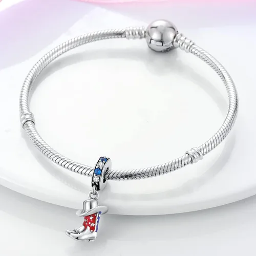 Vista 3 de MULA Dijes colgantes de plata de ley 925 para pulseras y collares para pasaporte de avión, cuentas de mariposa y libélula para mujer