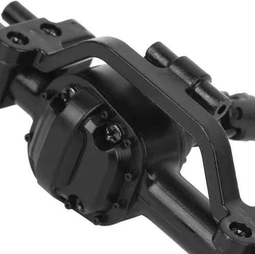 Vista 7 de VGEBY Eje trasero, accesorio de eje trasero de coche RC de plástico negro para WPL/MN Serie 1/16 Camión Modelo Modelo Accesorio