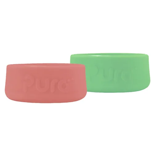 Vista 6 de Pura Kiki - Protector de silicona para botella de bebé, sin plástico, apto para lavavajillas