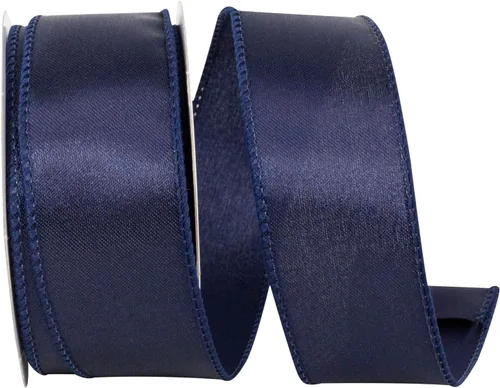 Vista 30 de Reliant Ribbon 92575W-974-09F Cinta de satén con borde con cable, 1-1/2 pulgadas x 10 yardas, oro antiguo