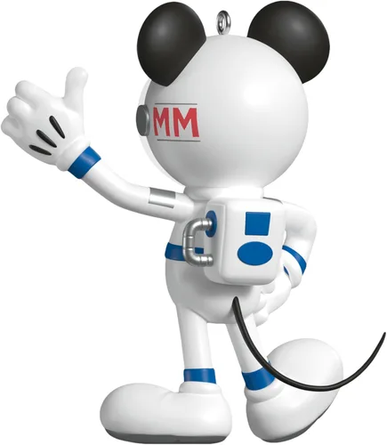 Vista 6 de Hallmark Keepsake Adorno navideño de Disney (astronauta Mickey)