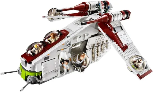 Vista 3 de Nave espacial de Star Wars Republic de LEGO (75021) (descontinuado por el fabricante)