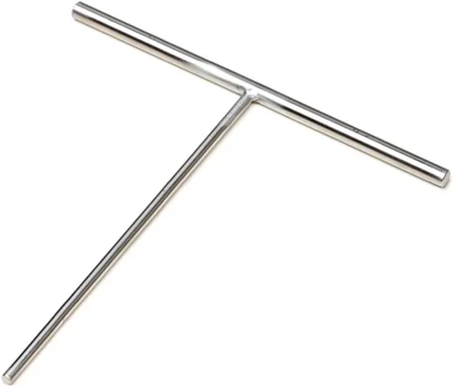 Vista 7 de Echaprey Esparcidor profesional de acero inoxidable en forma de T para adaptarse a grandes crepas crepé, 3 piezas