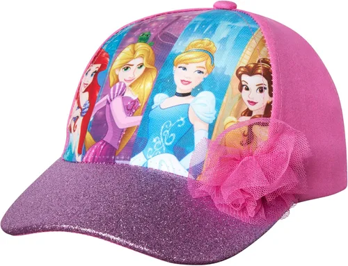 Vista 10 de Disney Gorra de béisbol de Frozen para niñas, sombrero de cola de caballo de Elsa y Anna para niñas, sombrero de Frozen para niñas pequeñas