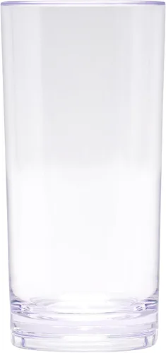 Vista 3 de G.E.T. 9-1-SAN-CL-EC - Vasos altos de plástico sin BPA, 9 onzas, transparentes, pequeños (juego de 4)