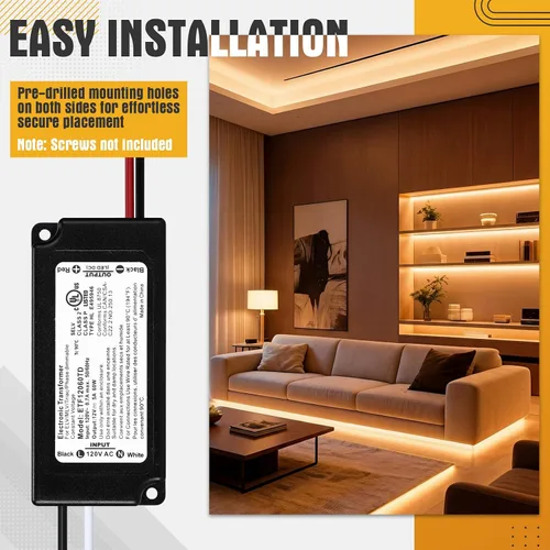 Vista 4 de Controlador LED regulable de 12 V de 60 W Ul listado