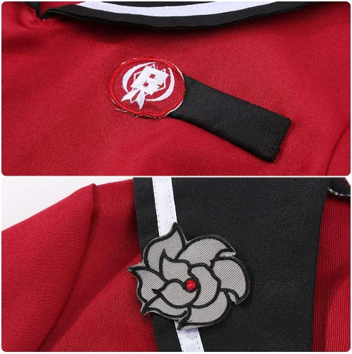 Vista 8 de Cos-Love Anime Danganronpa V3 Harukawa Maki Cosplay disfraz de uniforme de escuela para Halloween