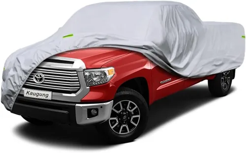 Vista 48 de Kaugung - Cubierta impermeable para camioneta, 7 capas resistentes, ajuste completo para Mitsubishi Raider 2006-2010, para todo clima, protección