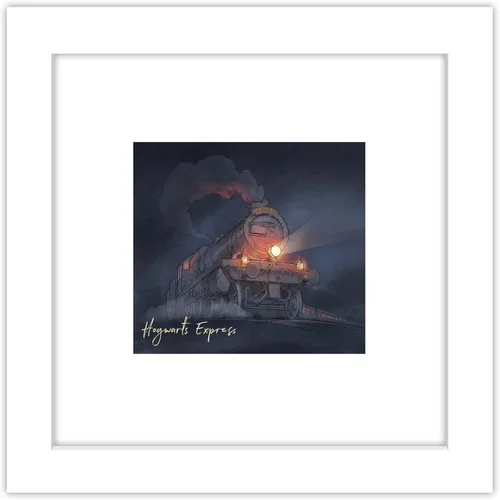 Vista 10 de Trends International Gallery Pops Harry Potter - Póster de pared Glimmer Hogwarts Express, 12.00 x 12.00 pulgadas, versión de marco negro