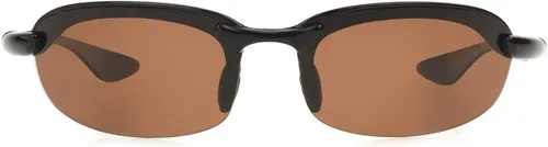 Vista 2 de Solar Comfort Obispo Rec Gafas de sol rectangulares, Negro, 2.441 in